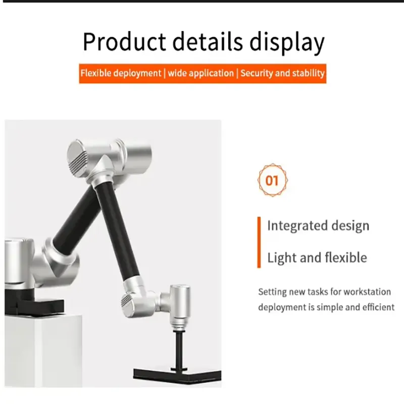Automated cooperative robotic arm plastic cobot palletizer