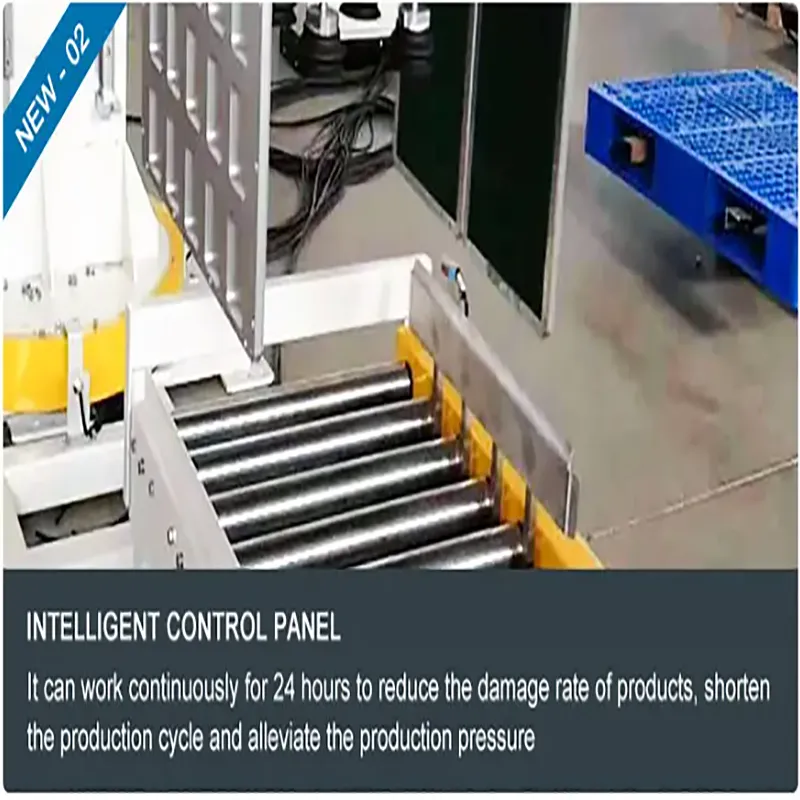 Smart Auto Post Palletizing Machine for Efficient Food Packaging Electric for Plastic Wood Films
