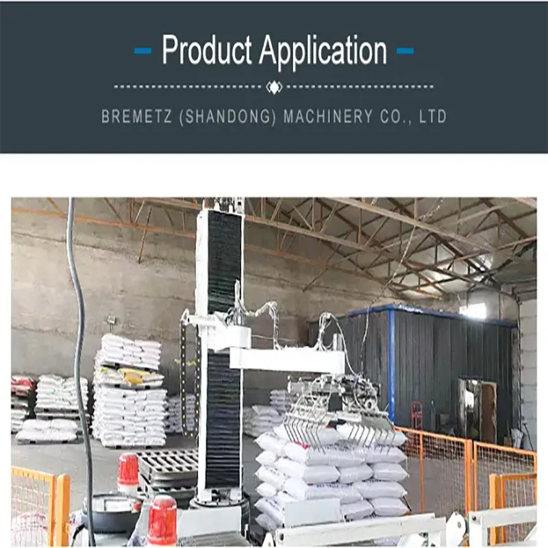 Smart Auto Post Palletizing Machine for Efficient Food Packaging Electric for Plastic Wood Films
