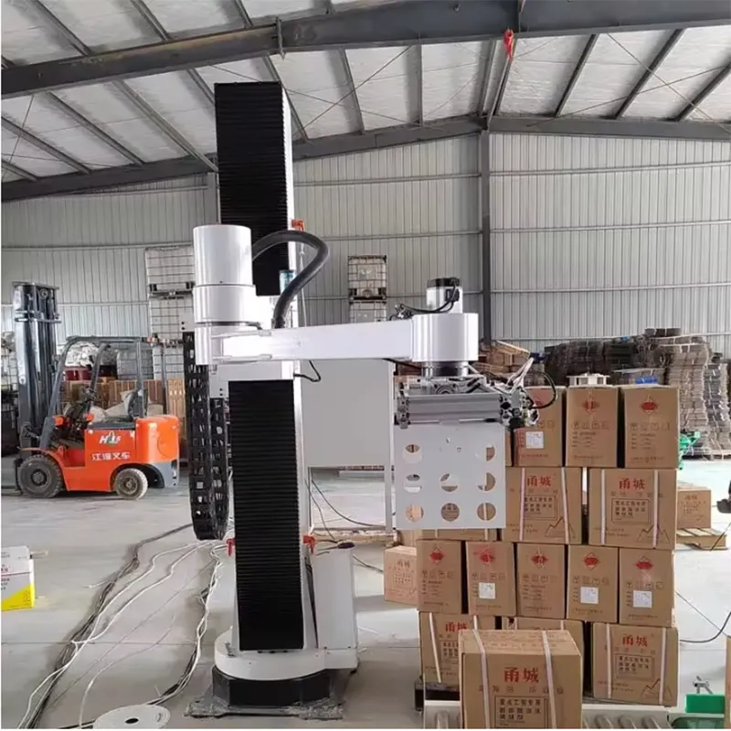 Smart Auto Post Palletizing Machine for Efficient Food Packaging Electric for Plastic Wood Films