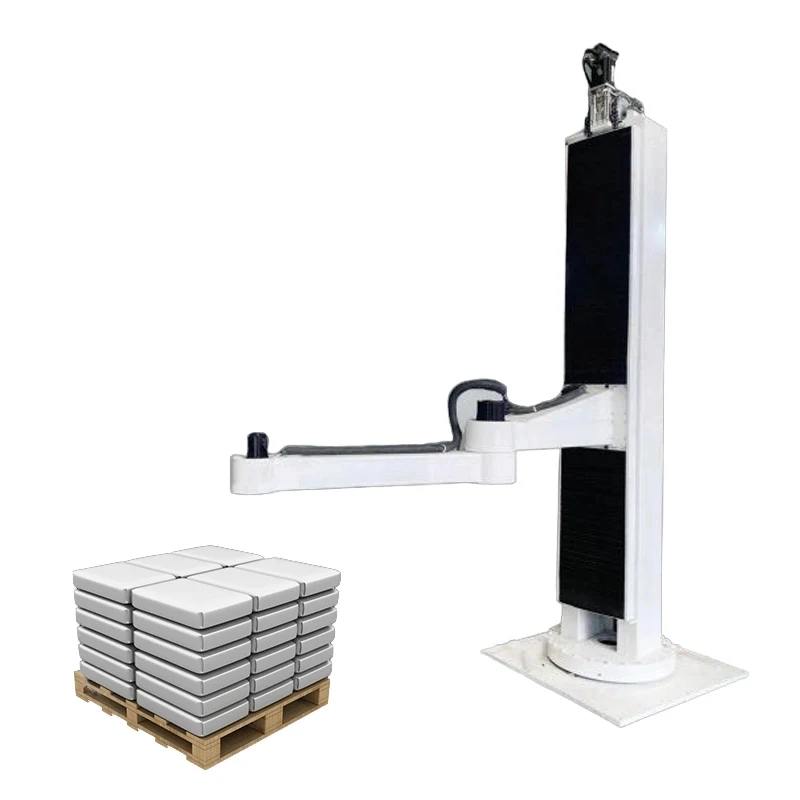 Smart Auto Post Palletizing Machine for Efficient Food Packaging Electric for Plastic Wood Films