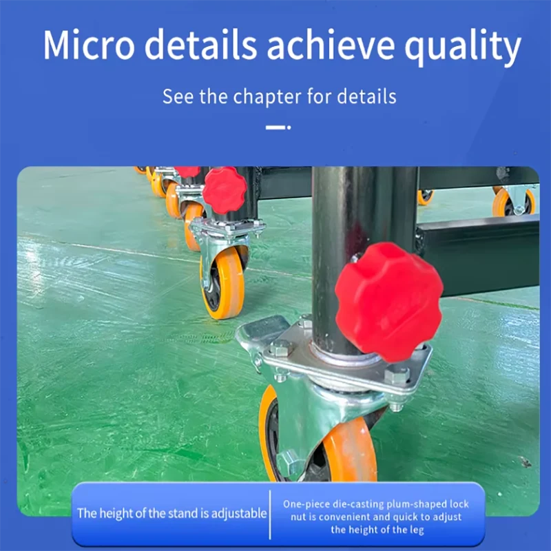 New state of self-supporting roller conveyor for carton/corrugated box production line