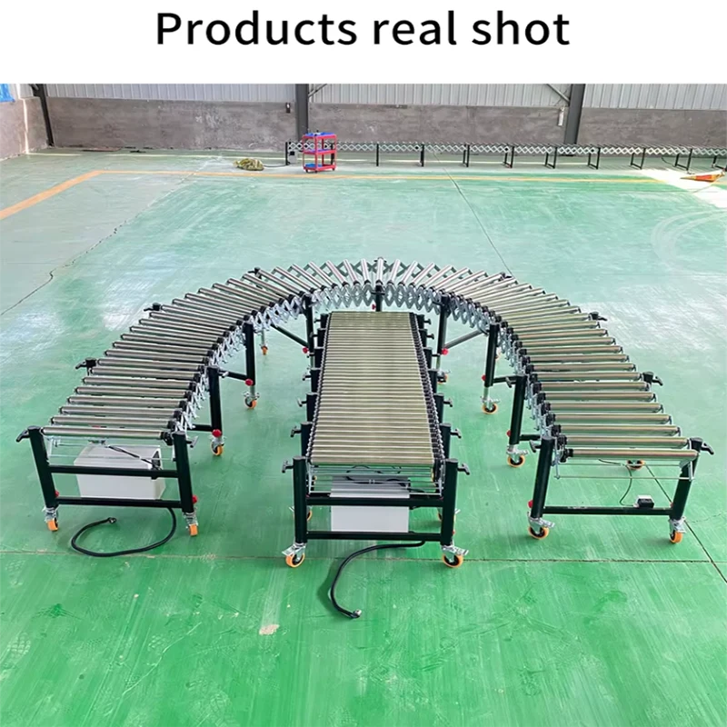 New state of self-supporting roller conveyor for carton/corrugated box production line