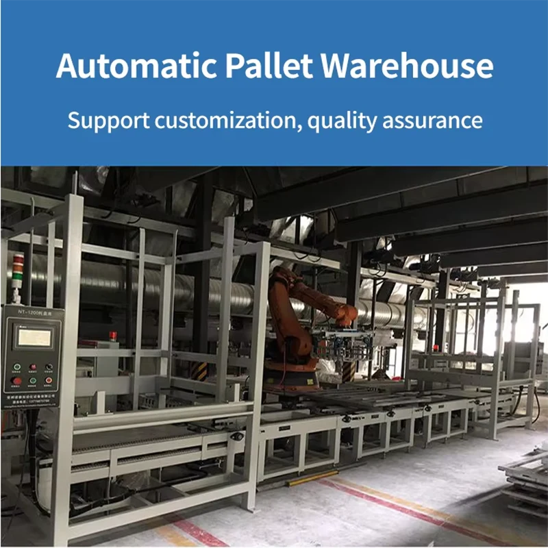 Automatic Packaging Line Conveying Equipment Chinese Packaging Machine Production Line Pallet Magazine