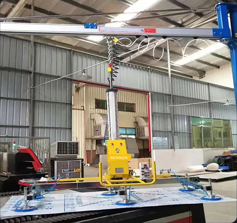 Automatic Vacuum Iron Plate Suction Glass Crane High Efficiency Suction Technology
