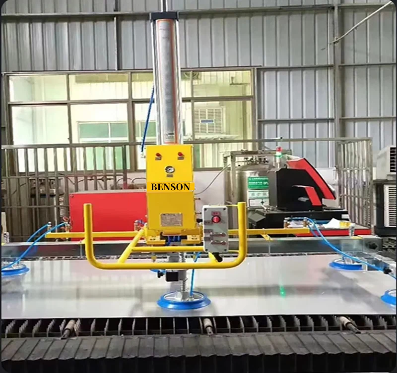 BENSONSteel Metal Sheet Load Lift Vacuum Glass Lifter