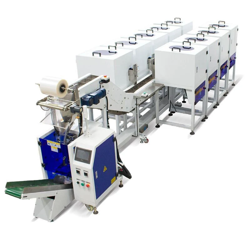 Electric Hardware Screw Packing Machine for Candy PE Bag Sealing Filling Counting Wrapping Functions PLC Motor Core Components