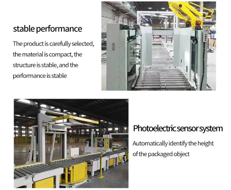 Chinese Packaging Machine Palletizer Wrapping Machine Production Line