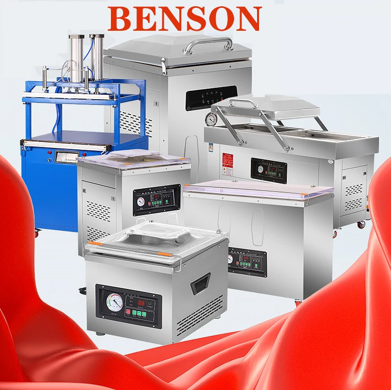 Double Nozzle Automatic Vertical External Vacuum Packaging Machine Food Foil Paper Material Core Motor Pump Bearing PLC Engine