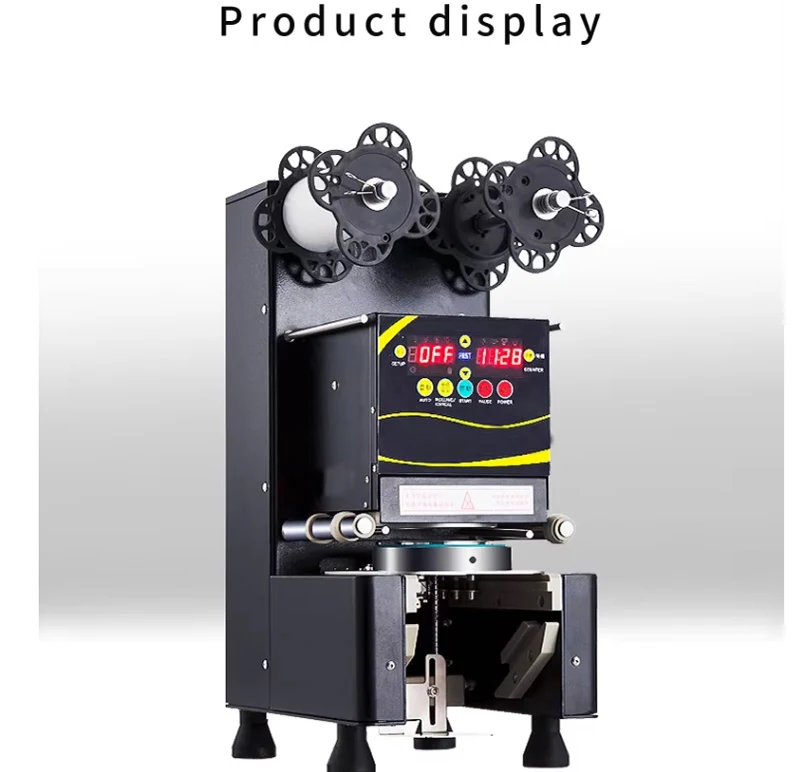BenSon Electric Desktop Bubble Tea Sealer Small Plastic Paper/milk Tea Cup &amp; Bottle New Condition Easy To Operate