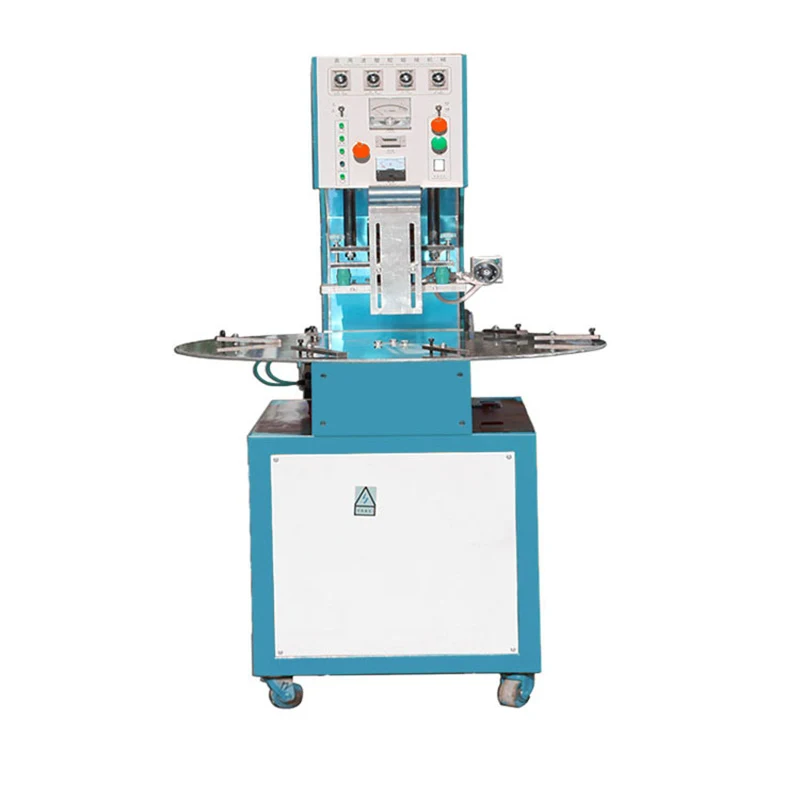 Electric High Frequency Rotary Table Welding Machine New Paper Card Blister Packaging Baby Products Pvcpet Food Chemical