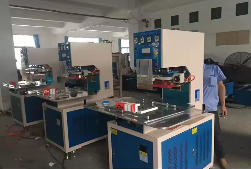 Electric High Frequency Rotary Table Welding Machine New Paper Card Blister Packaging Baby Products Pvcpet Food Chemical