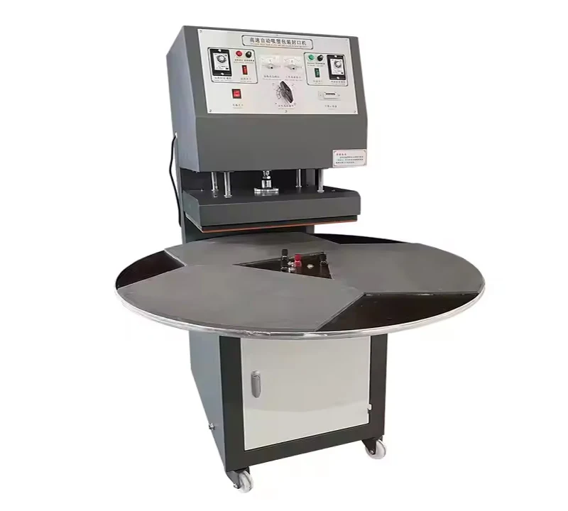 Electric High Frequency Rotary Table Welding Machine New Paper Card Blister Packaging Baby Products Pvcpet Food Chemical