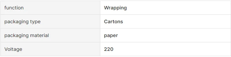 Electric Fully Automatic Cartoning Machine Food Chemical Textiles-Carton Box Packaging Paper Wrapping PLC Motor Core Components