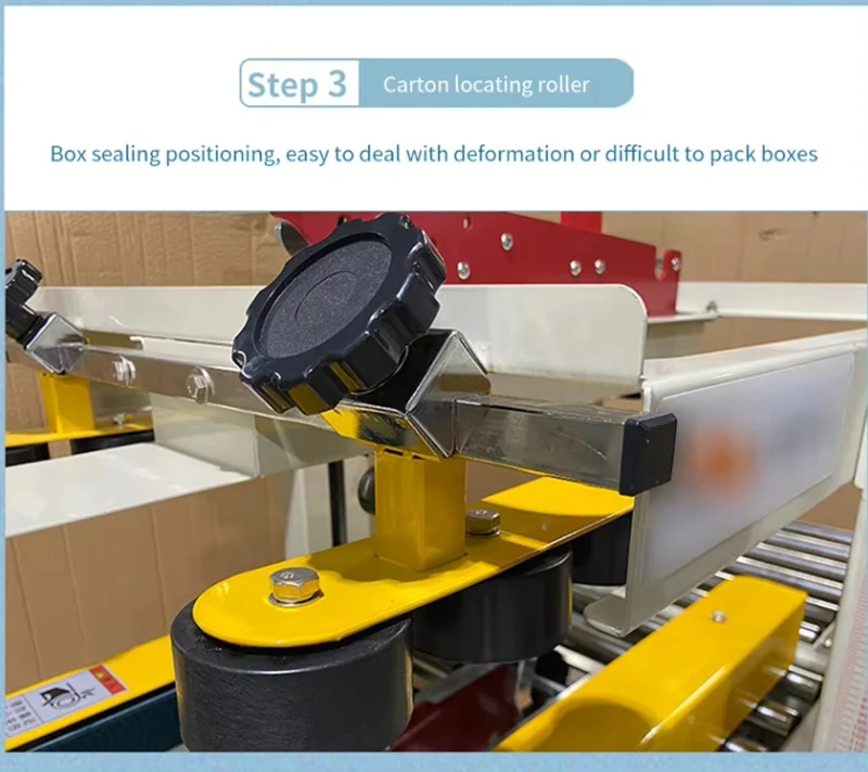 New Arrival Automatic Electric Orbital Flow Paper Sealing Machine Case Sealer For Apparel Beverage With Core Bearing Components