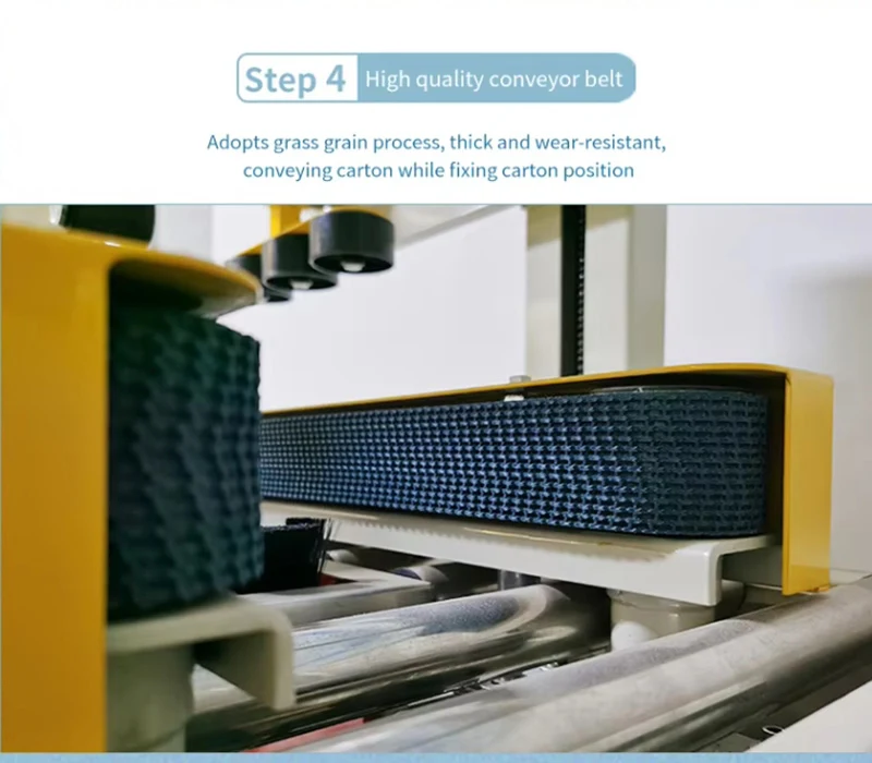 New Arrival Automatic Electric Orbital Flow Paper Sealing Machine Case Sealer For Apparel Beverage With Core Bearing Components