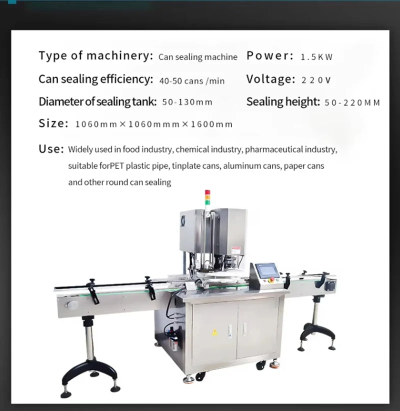 Fully Automatic Bottle Sealing Machine Sauce Laundry Detergent Chemicals Paper Glass Packaging New Used Condition Core Bearing