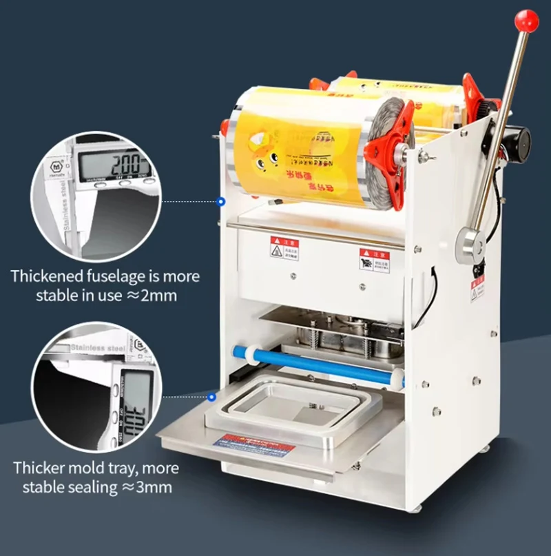 Hand-rolling Film Sealing Machine/Take-away Box Fast Food Plastic Box Sealing Machine/sealing Machine Heat Sealer