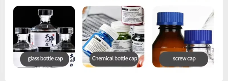 Plastic Glass Bottle Pump Head High Speed Capping Machine Cosmetic Essential Oil Sealing Machine