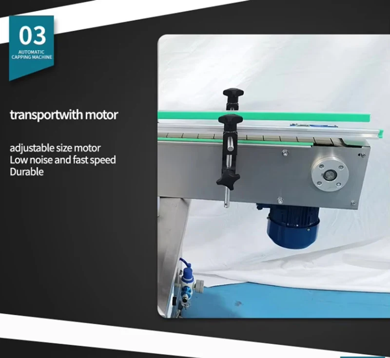 Plastic Glass Bottle Pump Head High Speed Capping Machine Cosmetic Essential Oil Sealing Machine