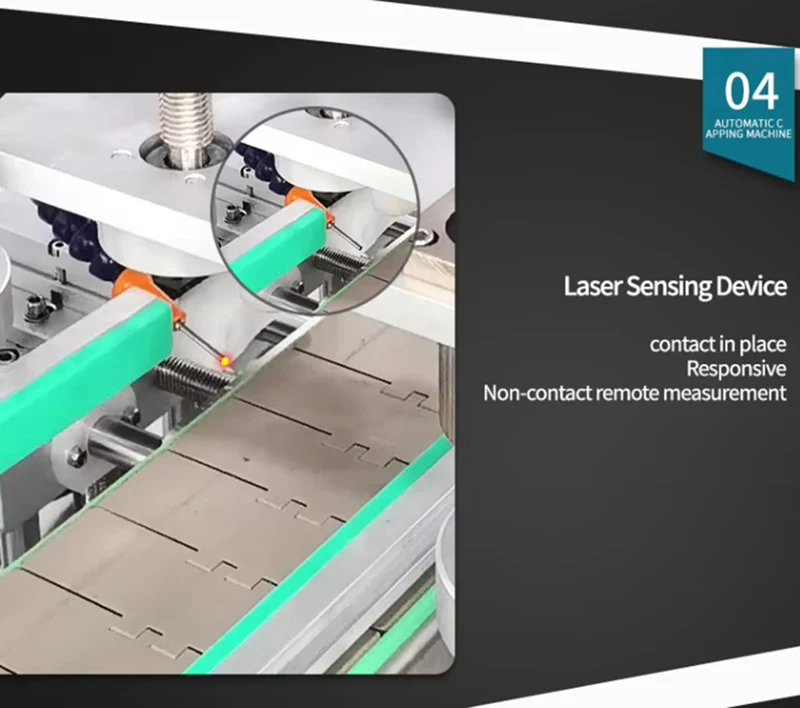 Plastic Glass Bottle Pump Head High Speed Capping Machine Cosmetic Essential Oil Sealing Machine