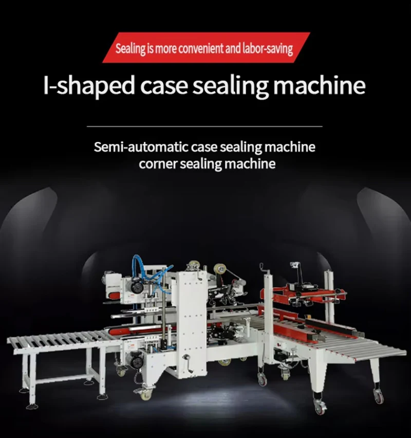 Fully Automatic Tic-tac-toe Baling Machine, Carton Corner Sealing Baling Machine Chinese Packaging Machinery