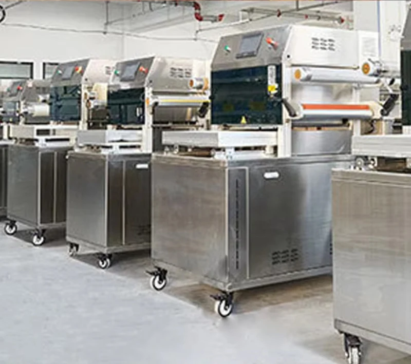 Fully Automatic Fast Food Box Freshness Sealing Machine Food Fruit and Vegetable Freshness Box Fruit Packing Machine