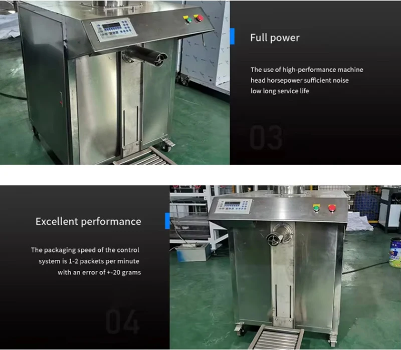 15kg 25kg 50kg Pp Woven Valve Pack Concrete Filling Machine Gravity Valve Cement Powder Type Bag Filling Machine