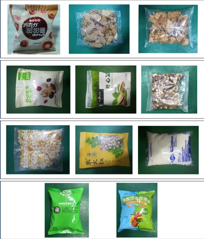 Small Multi-Function Automatic Packaging Machines for Tea Sugar Rice Salt Coffee Detergent Powder PLC Core Components