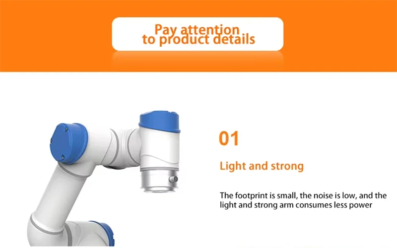 6 Axis Load 5kg 10kg 20kg 30kg Automated Industrial Equipment Cobot Palletizer