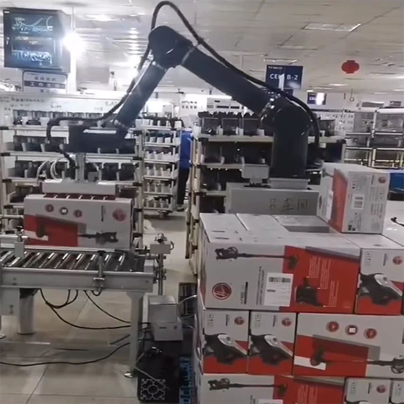 Collaborative Robotic Arm Plastic Palletizer New Industrial Collaborative Robot Fried Chicken Noodles Cooking Motor 1kg 2kg 5kg