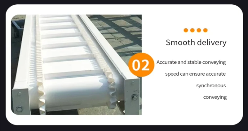 New Automatic Skirt Conveyor System Incline Bucket Elevator Lifting Belt Conveyor Condition New