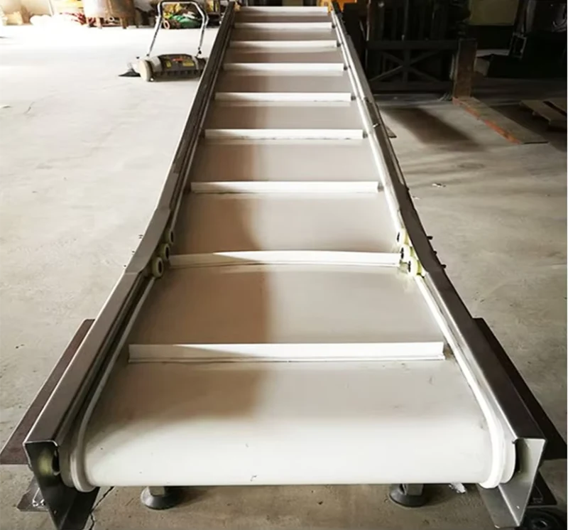 New Automatic Skirt Conveyor System Incline Bucket Elevator Lifting Belt Conveyor Condition New