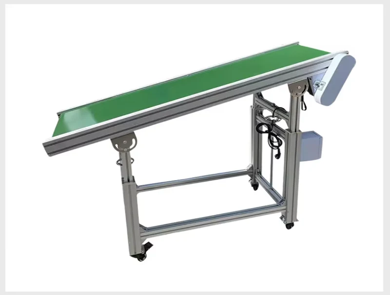 Small Automatic Belt Conveyor Line for Express Sorting Logistics Climbing Machine