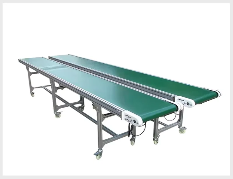 Small Automatic Belt Conveyor Line for Express Sorting Logistics Climbing Machine