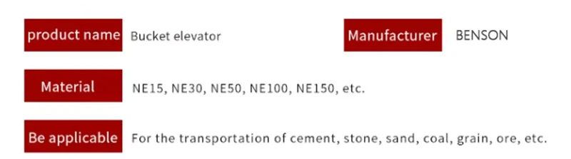 Automatic NE Plate Chain Feeder Belt Conveyor Calcium Carbonate Sodium Sulfate Natural Sand-Bucket Elevator Ring Chain Elevator