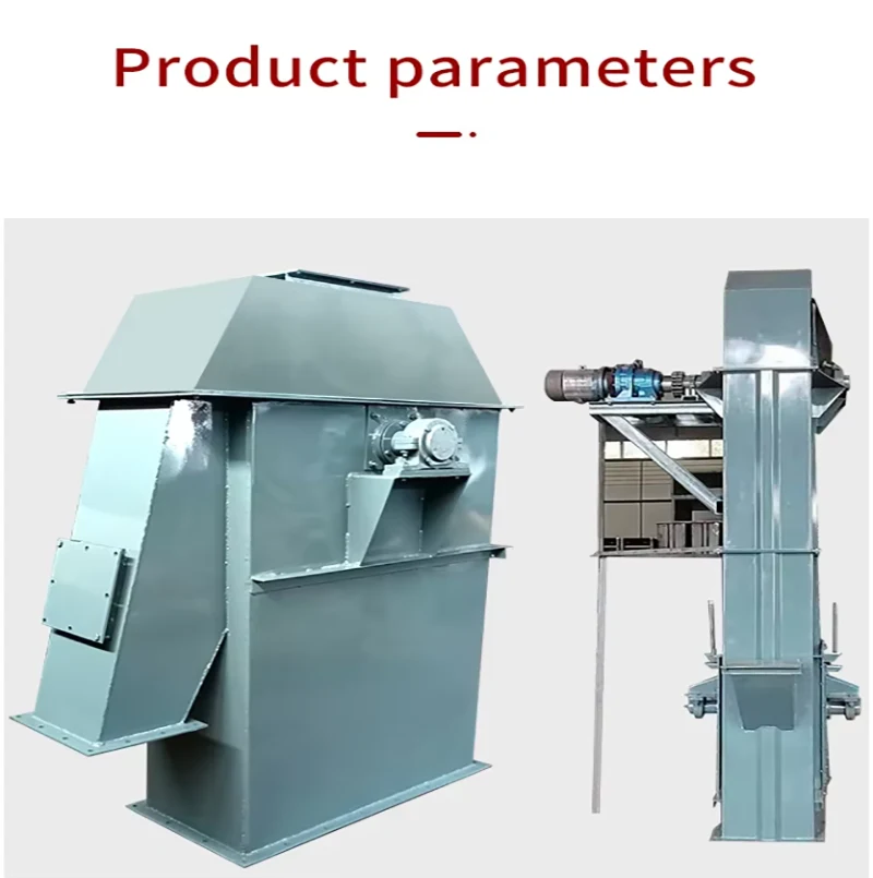 Automatic NE Plate Chain Feeder Belt Conveyor Calcium Carbonate Sodium Sulfate Natural Sand-Bucket Elevator Ring Chain Elevator