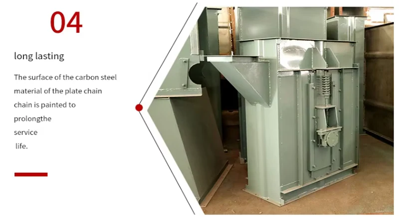 Automatic NE Plate Chain Feeder Belt Conveyor Calcium Carbonate Sodium Sulfate Natural Sand-Bucket Elevator Ring Chain Elevator
