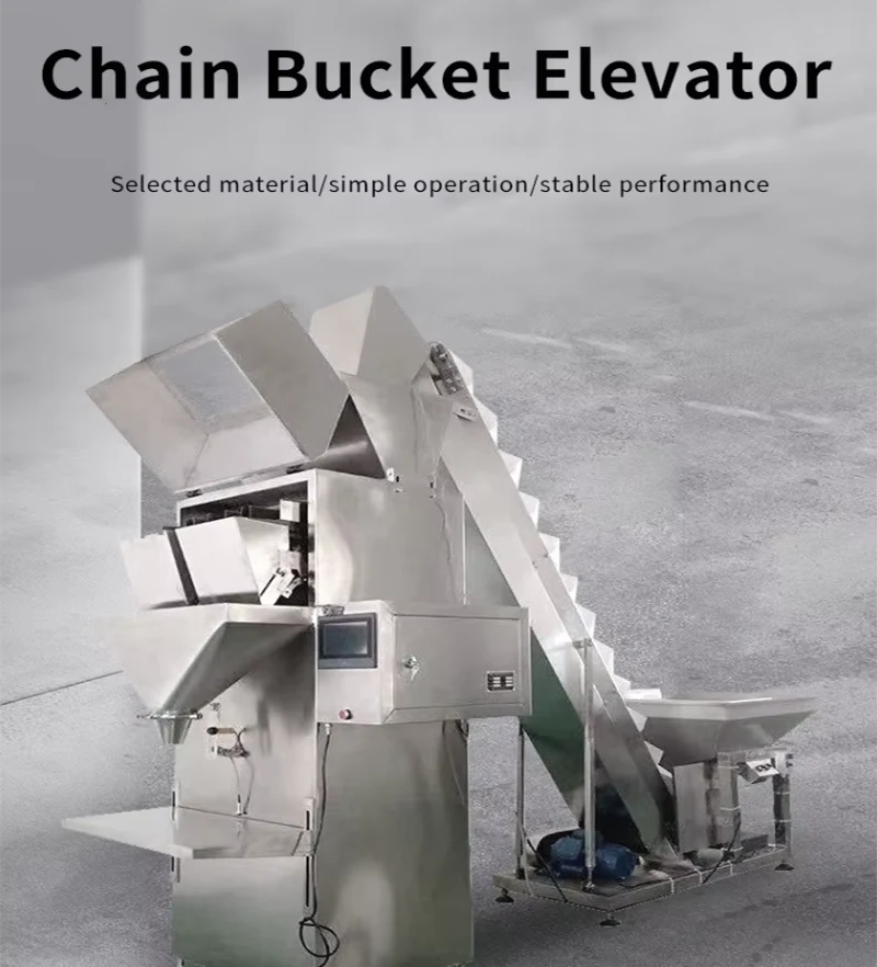 Manufacturers Customize Non-embroidered Steel Powder Bucket Elevator Feed Pellet Automatic Feeder Bucket Conveyor