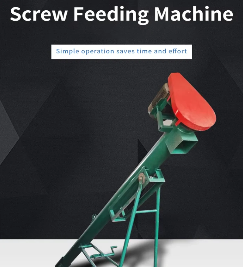 Stainless Steel Screw Automatic Conveyor Screw Conveyor Auger Conveyor Automatic Granule Elevator