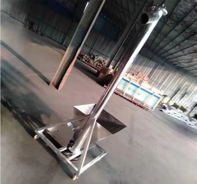 Stainless Steel Screw Automatic Conveyor Screw Conveyor Auger Conveyor Automatic Granule Elevator