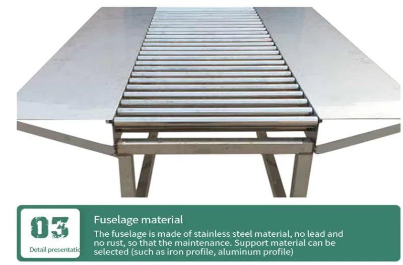 Spot Unloading Artifact Warehousing Logistics Transmission Handling Unloading Roller Conveyor