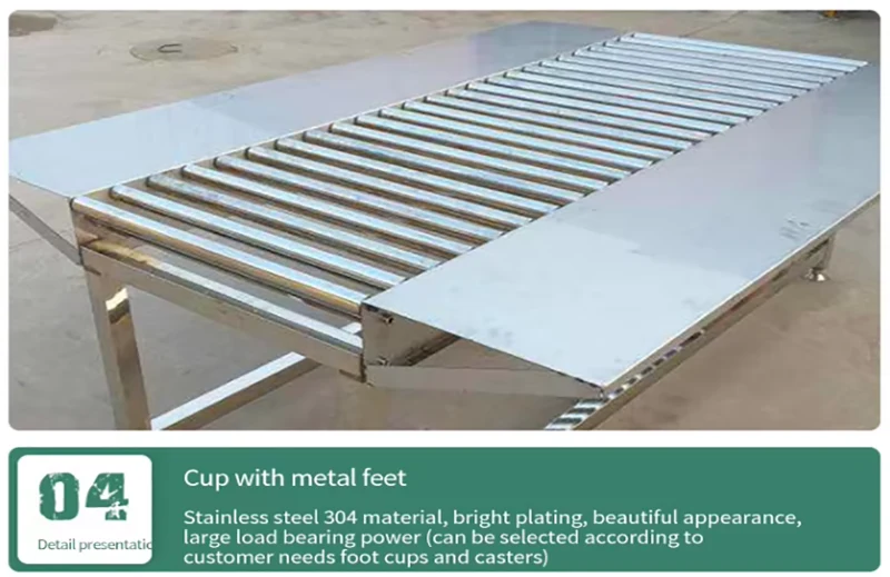 Spot Unloading Artifact Warehousing Logistics Transmission Handling Unloading Roller Conveyor