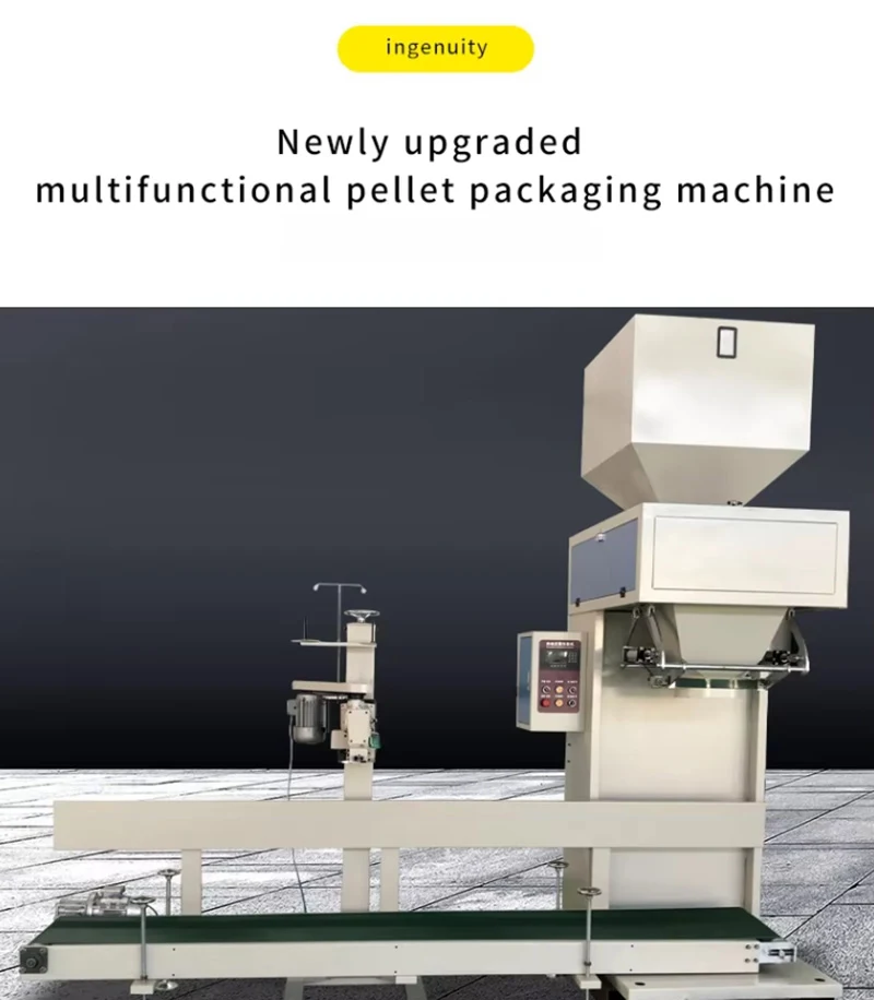 Single Bucket Packing Scale Soybean Corn Packing Machine Grain Automatic Powder Filling Machine