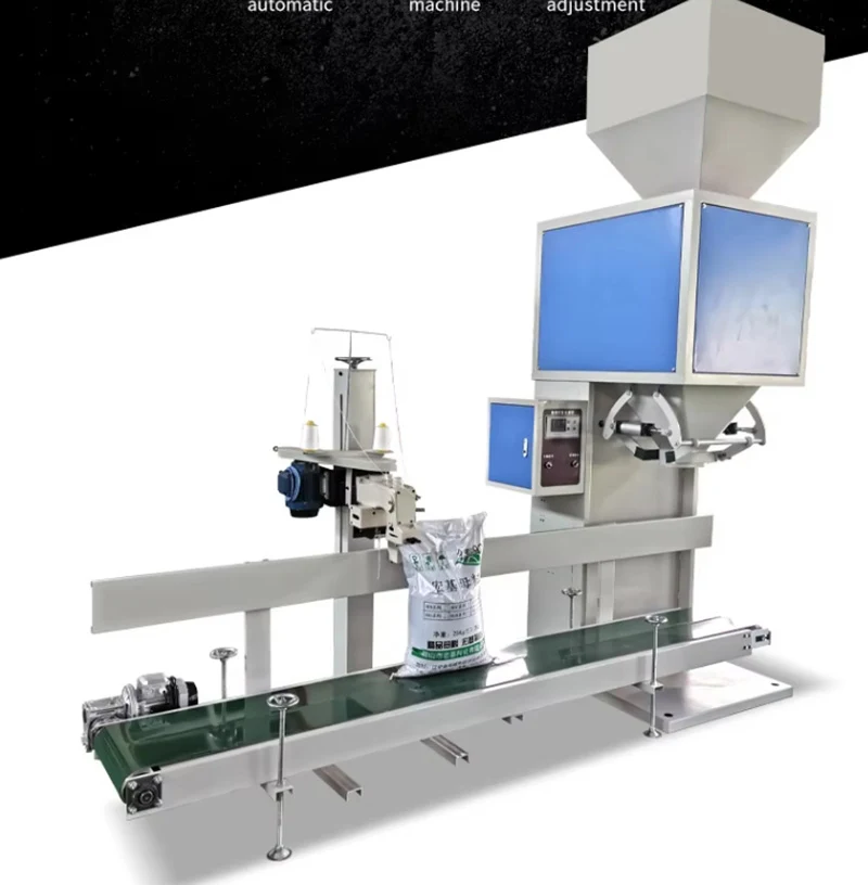 Single Bucket Packing Scale Soybean Corn Packing Machine Grain Automatic Powder Filling Machine