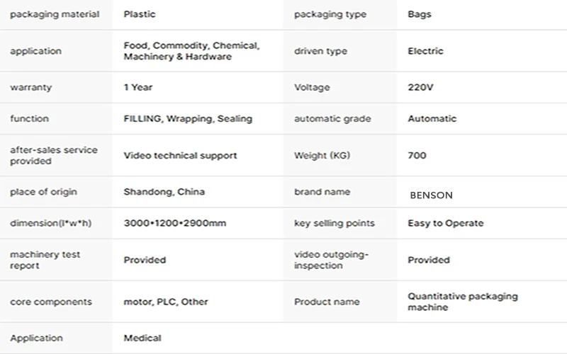 Fertilizer Quantitative Packaging Scale Particle Quantitative Packaging Scale Equipment Pva Packing Machine