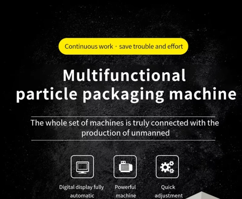 Fertilizer Quantitative Packaging Scale Particle Quantitative Packaging Scale Equipment Pva Packing Machine