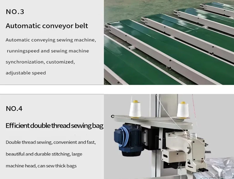 Automatic Biomass Plastic Granule Packaging Machine Woven Bag Weighing Unit Motor PLC Commodity Powder