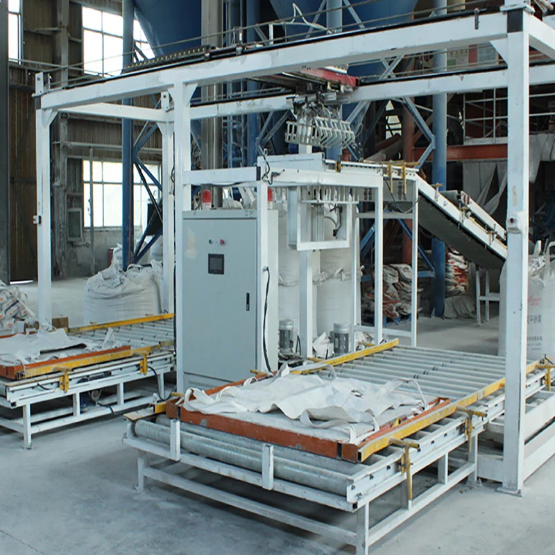 The gantry - type high - position palletizer is suitable for palletizing heavy objects with high load, has strong stability, a wide working range. It is produced by Benson manufacturer.