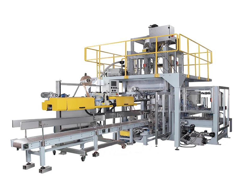 Auto Pre-made Bag Granular Packing Machine 25kg 50kg Copper Sulfide Concentrate Bagging Packaging Machine